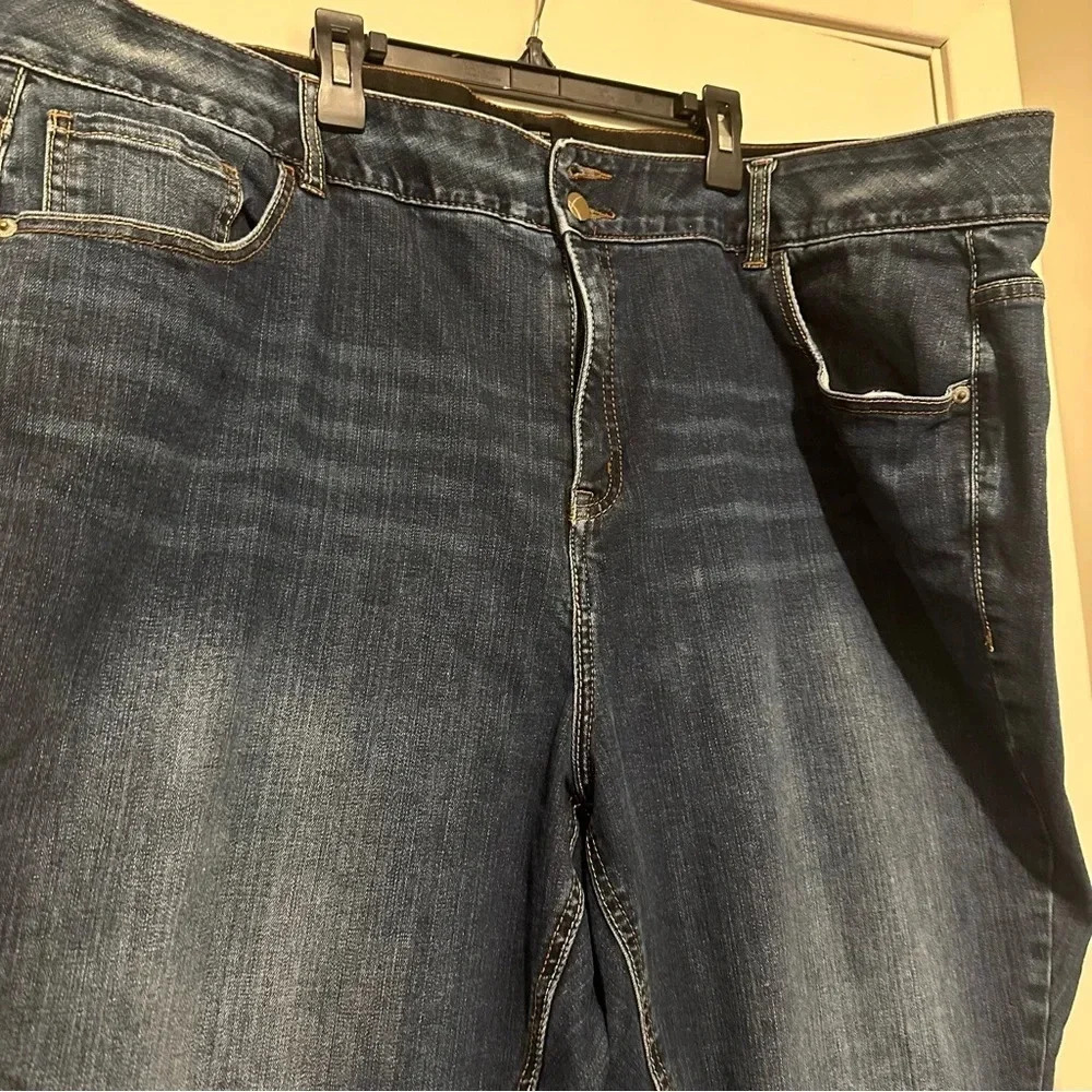 Lane Bryant Tighter Tummy High Rise Boot size 28 Short - Picture 4 of 9